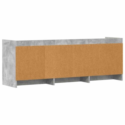 TV ormar 130 x 33 x 47 cm Betonska siva Konstruirano drvo - Betonska siva 130 cm Cijena