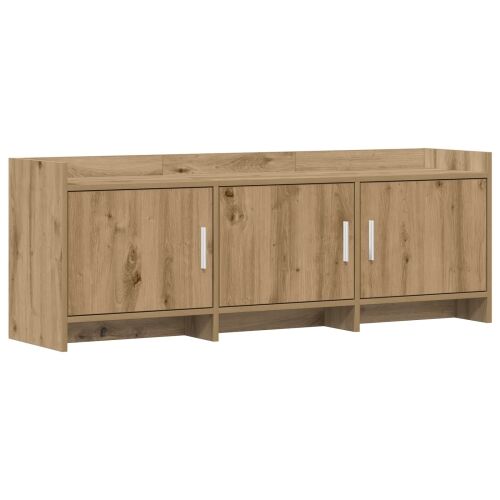 TV ormar 130 x 33 x 47 cm Hrast artisan Konstruirano drvo - Hrast artisan 130 cm Cijena