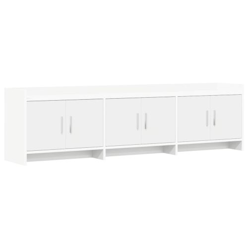 TV ormar 168 x 33 x 47 cm Bijela Konstruirano drvo - Bijela Cijena