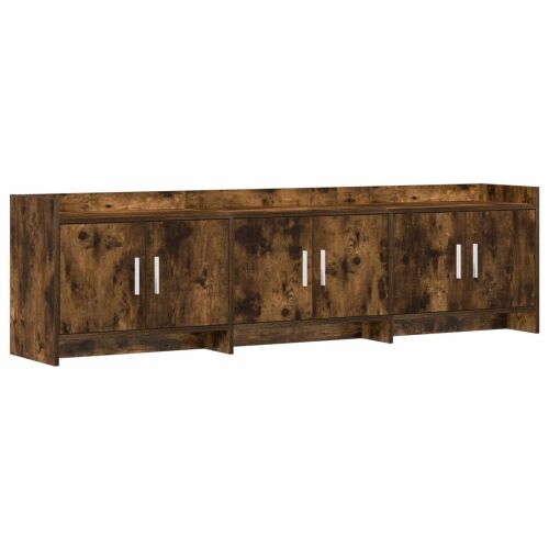 TV ormar 168 x 33 x 47 cm Dimljeni hrast Konstruirano drvo - Dimljeni hrast Cijena