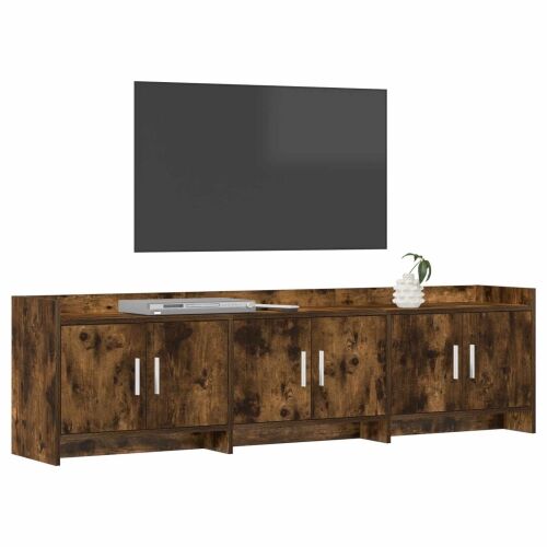 TV ormar 168 x 33 x 47 cm Dimljeni hrast Konstruirano drvo - Dimljeni hrast Cijena