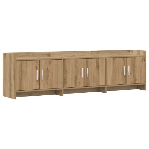 TV ormar 168 x 33 x 47 cm Hrast artisan Konstruirano drvo - Hrast artisan Cijena