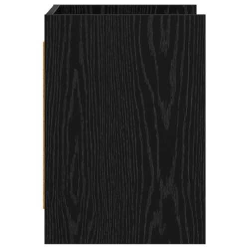 TV ormar 60 x 33 x 47 cm Crni hrast Konstruirano drvo - Crni hrast 60 cm Cijena