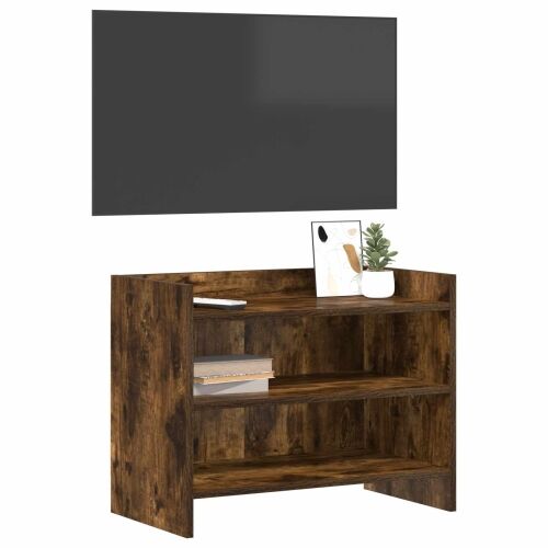 TV ormar 60 x 33 x 47 cm Dimljeni hrast Konstruirano drvo - Dimljeni hrast 60 cm Cijena