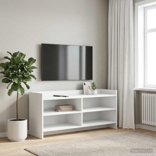 TV ormar 100 x 33 x 47 cm Bijela Konstruirano drvo - Bijela 100 cm Cijena