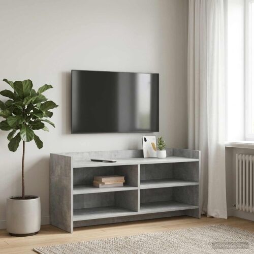 TV ormar 100 x 33 x 47 cm Betonska siva Konstruirano drvo - Betonska siva 100 cm Cijena