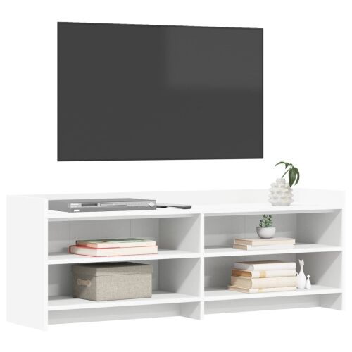 TV ormar 135 x 33 x 47 cm Bijela Konstruirano drvo - Bijela 130 cm Cijena