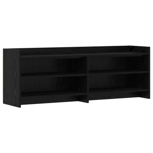 TV ormar 135 x 33 x 47 cm Crni hrast Konstruirano drvo - Crni hrast 130 cm Cijena