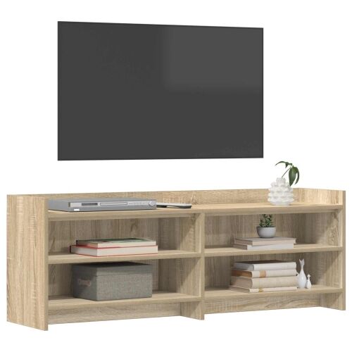 TV ormar 135 x 33 x 47 cm Hrast sonoma Konstruirano drvo - Hrast sonoma 130 cm Cijena