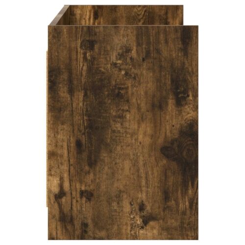 TV ormar 135 x 33 x 47 cm Dimljeni hrast Konstruirano drvo - Dimljeni hrast 130 cm Cijena