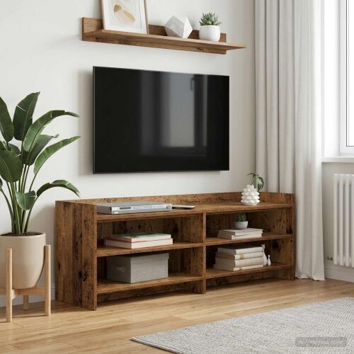TV ormar 135 x 33 x 47 cm Staro drvo Konstruirano drvo - Staro drvo 130 cm Cijena