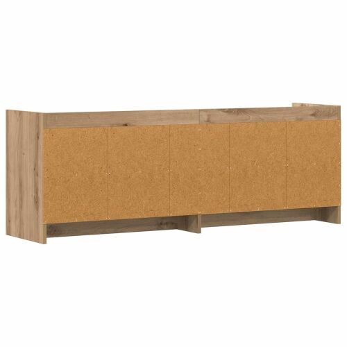 TV ormar 135 x 33 x 47 cm Hrast artisan Konstruirano drvo - Hrast artisan 130 cm Cijena