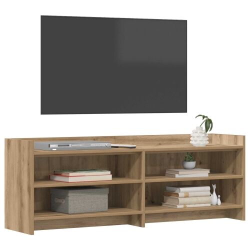 TV ormar 135 x 33 x 47 cm Hrast artisan Konstruirano drvo - Hrast artisan 130 cm Cijena