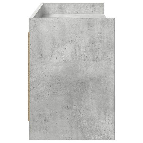 TV ormar 168 x 33 x 47 cm Betonska siva Konstruirano drvo - Betonska siva 168 cm Cijena