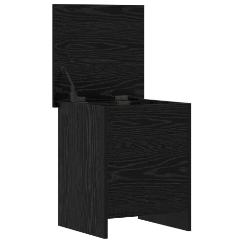Skladišni kovčeg Crni hrast 40 x 40 x 50 cm Konstruirano drvo - Crni hrast 40,5 cm Cijena