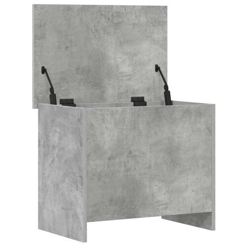 Skladišni kovčeg s pohranom Betonska siva 60 x 40 x 50 cm - Betonska siva 60 cm Cijena