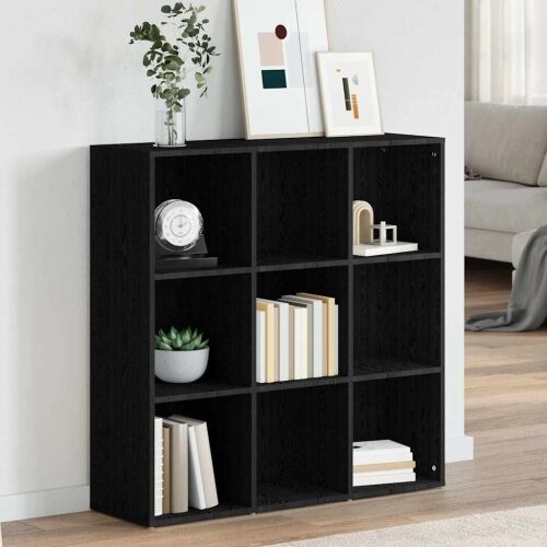 Ormarić za knjige crni 98x29x97,5 cm od konstruiranog drva - Crna 1 Crna Cijena