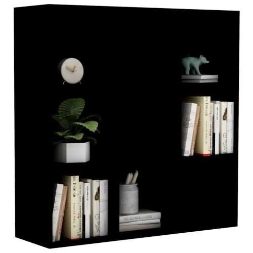 Ormarić za knjige crni 98x29x97,5 cm od konstruiranog drva - Crna 1 Crna Cijena