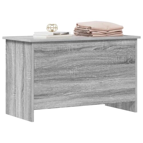 Skladišni kovčeg Siva Sonoma 80 x 40 x 50 cm Konstruirano drvo - Siva Sonoma 80 cm Cijena