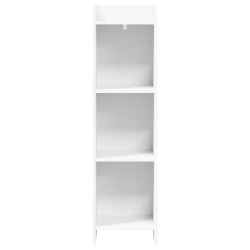 Police za knjige Bijela 30 x 30 x 111 cm Konstruirano drvo - Bijela 30 cm Cijena