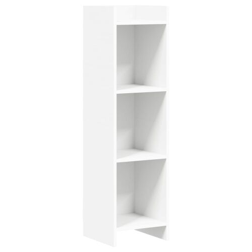 Police za knjige Bijela 30 x 30 x 111 cm Konstruirano drvo - Bijela 30 cm Cijena
