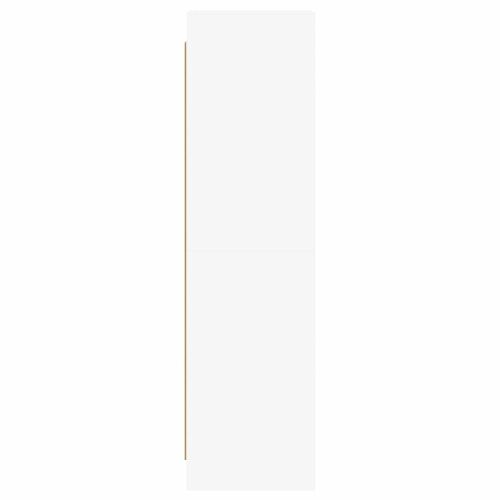 Police za knjige Bijela 30 x 30 x 111 cm Konstruirano drvo - Bijela 30 cm Cijena