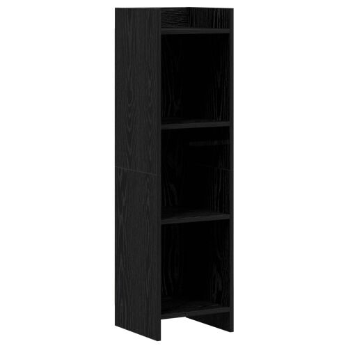Police za knjige Crni hrast 30 x 30 x 111 cm Konstruirano drvo - Crni hrast 30 cm Cijena