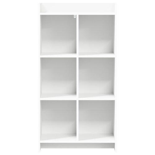 Police za knjige Bijela 59 x 30 x 111 cm Konstruirano drvo - Bijela 59 cm Cijena