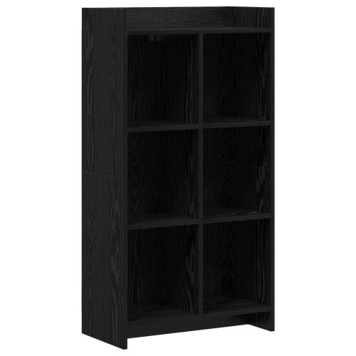 Police za knjige Crni hrast 59 x 30 x 111 cm Konstruirano drvo - Crni hrast 59 cm Cijena