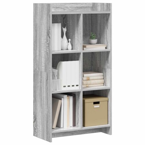 Police za knjige Siva Sonoma 59 x 30 x 111 cm Konstruirano drvo - Siva Sonoma 59 cm Cijena