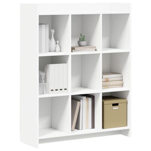 Police za knjige Bijela 87,5 x 30 x 111 cm Konstruirano drvo - Bijela 87,5 cm Cijena