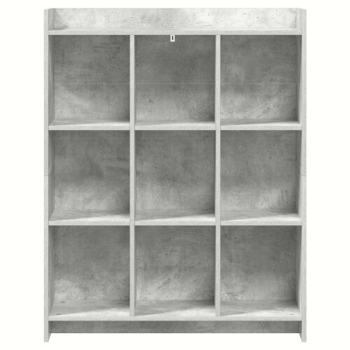 Police za knjige Betonska siva 87,5 x 30 x 111 cm - Betonska siva 87,5 cm Cijena