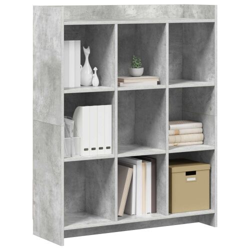 Police za knjige Betonska siva 87,5 x 30 x 111 cm - Betonska siva 87,5 cm Cijena