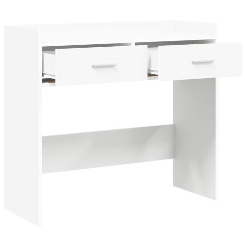 Konzolna stolica Bijela 90 x 35 x 80 cm Konstruirano drvo - Bijela Cijena