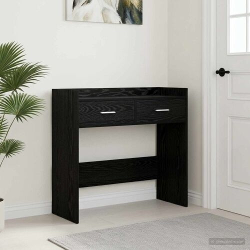 Konzolna stolica Crni hrast 90 x 35 x 80 cm Konstruirano drvo - Crni hrast Cijena
