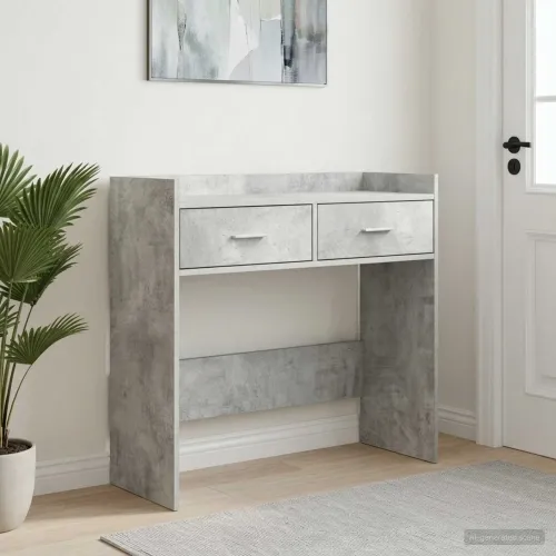 Konzolna stolica Betonska siva 90 x 35 x 80 cm - Betonska siva Cijena