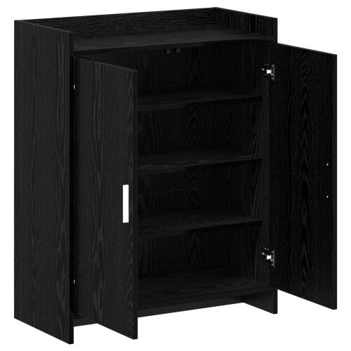 Ormar za cipele Crni hrast 73,5 x 36 x 92 cm Konstruirano drvo - Crni hrast Cijena