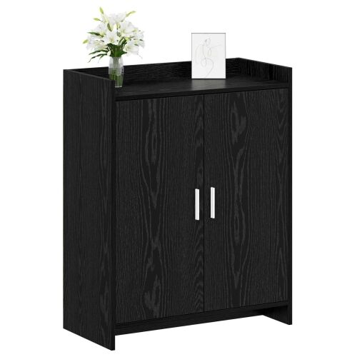 Ormar za cipele Crni hrast 73,5 x 36 x 92 cm Konstruirano drvo - Crni hrast Cijena