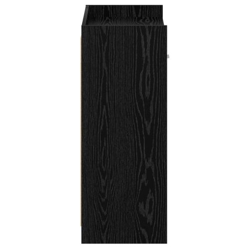 Ormar za cipele 73,5 x 36 x 92 cm Konstruirano drvo Crni hrast - Crni hrast Cijena