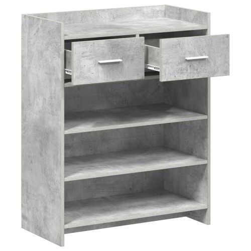 Ormar za cipele 73,5 x 36 x 92 cm Konstruirano drvo - Betonska siva Cijena