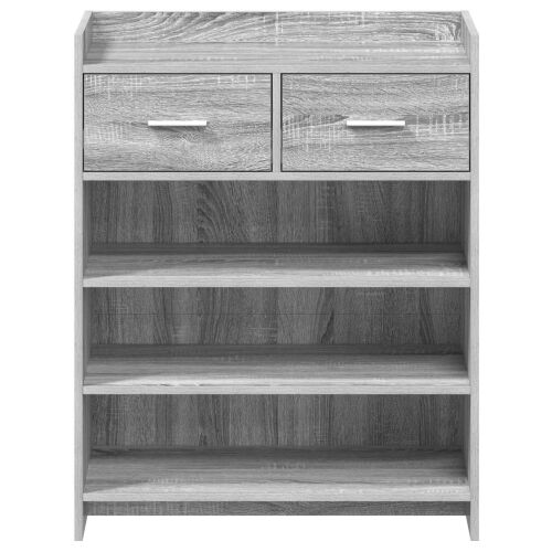 Ormar za cipele 73,5 x 36 x 92 cm Konstruirano drvo Siva Sonoma - Siva Sonoma Cijena
