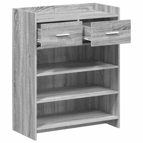 Ormar za cipele 73,5 x 36 x 92 cm Konstruirano drvo Siva Sonoma - Siva Sonoma Cijena