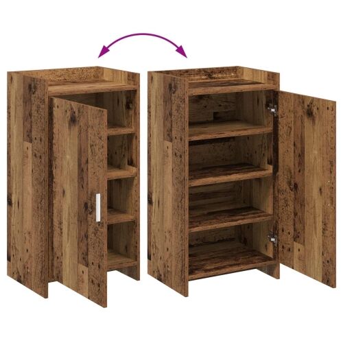 Ormar za cipele Staro drvo 48 x 36 x 92 cm Konstruirano drvo - Staro drvo Cijena