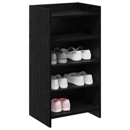 Ormar za cipele Crni hrast 48 x 36 x 92 cm Konstruirano drvo - Crni hrast Cijena