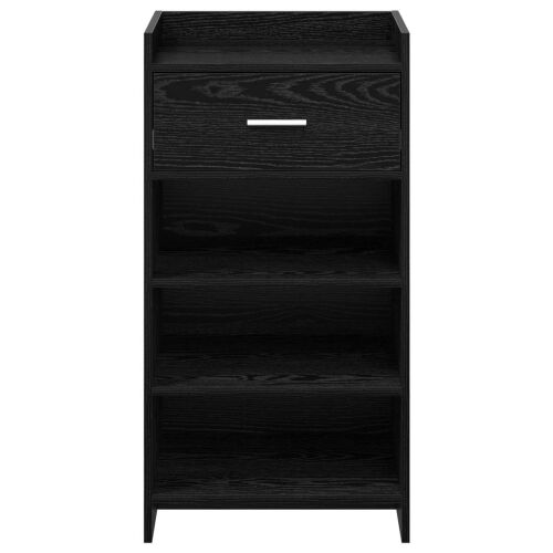 Ormar za cipele Crni hrast 48 x 36 x 92 cm Konstruirano drvo - Crni hrast Cijena