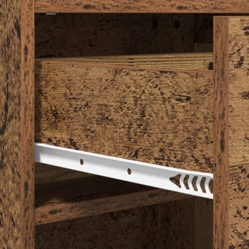 Ormar za cipele Staro drvo 48 x 36 x 92 cm Konstruirano drvo - Staro drvo Cijena