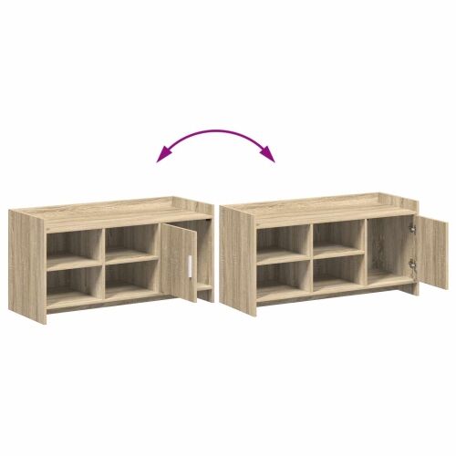 Ormar za cipele s pohranom Hrast sonoma 100 x 39,5 x 51 cm - Hrast sonoma Cijena
