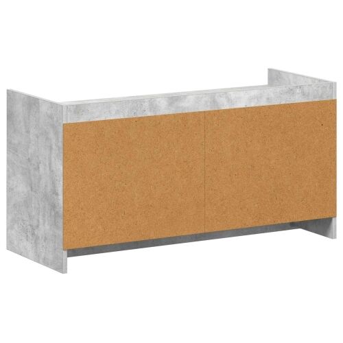 Ormar za cipele s pohranom Betonska siva 100 x 39,5 x 51 cm - Betonska siva Cijena
