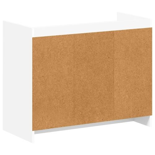 Ormar za cipele Bijela 85 x 39,5 x 70 cm Konstruirano drvo - Bijela Cijena
