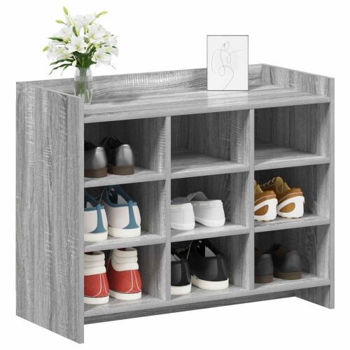 Ormar za cipele Siva Sonoma 85 x 39,5 x 70 cm Konstruirano drvo - Siva Sonoma Cijena